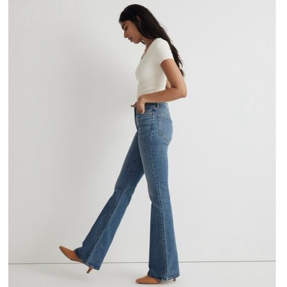 Madewell The Perfect Vintage Flare Leg Jean Size 28 EUC - Picture 4 of 12
